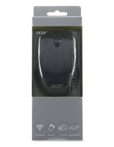 Acer RF2.4 mouse Ambidestro RF Wireless Ottico 1000 DPI