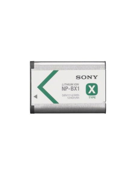 Sony NP-BX1 Batteria Ricaricabile InfoLithium Serie X per Fotocamere Compatte Cyber-Shot DSCRX100, DSCHX300 e DSCWX300, 3.6 V,