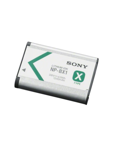 Sony NP-BX1 Batteria Ricaricabile InfoLithium Serie X per Fotocamere Compatte Cyber-Shot DSCRX100, DSCHX300 e DSCWX300, 3.6 V,
