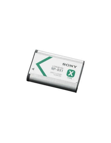 Sony NP-BX1 Batteria Ricaricabile InfoLithium Serie X per Fotocamere Compatte Cyber-Shot DSCRX100, DSCHX300 e DSCWX300, 3.6 V,