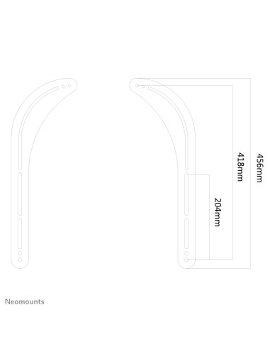 Neomounts by Newstar supporto per soundbar