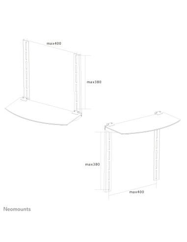 Neomounts by Newstar Ripiano per dispositivi AV