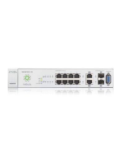 Zyxel NSW100-10 Gestito L2 Gigabit Ethernet (10 100 1000) Nero