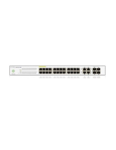 Zyxel NSW100-28 Gestito L2 Gigabit Ethernet (10 100 1000) Nero, Grigio