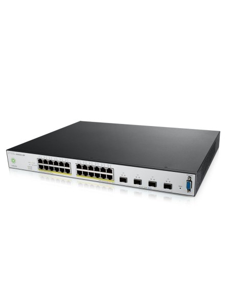 Zyxel NSW200-28P Gestito L2 Gigabit Ethernet (10 100 1000) Supporto Power over Ethernet (PoE) Nero, Grigio