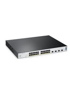 Zyxel NSW200-28P Gestito L2 Gigabit Ethernet (10 100 1000) Supporto Power over Ethernet (PoE) Nero, Grigio 2