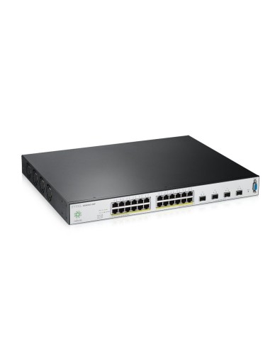 Zyxel NSW200-28P Gestito L2 Gigabit Ethernet (10 100 1000) Supporto Power over Ethernet (PoE) Nero, Grigio