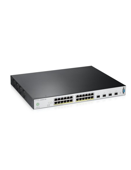 Zyxel NSW200-28P Gestito L2 Gigabit Ethernet (10 100 1000) Supporto Power over Ethernet (PoE) Nero, Grigio