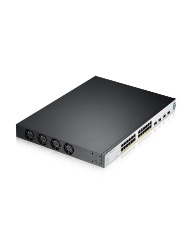 Zyxel NSW200-28P Gestito L2 Gigabit Ethernet (10 100 1000) Supporto Power over Ethernet (PoE) Nero, Grigio