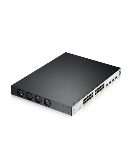 Zyxel NSW200-28P Gestito L2 Gigabit Ethernet (10 100 1000) Supporto Power over Ethernet (PoE) Nero, Grigio