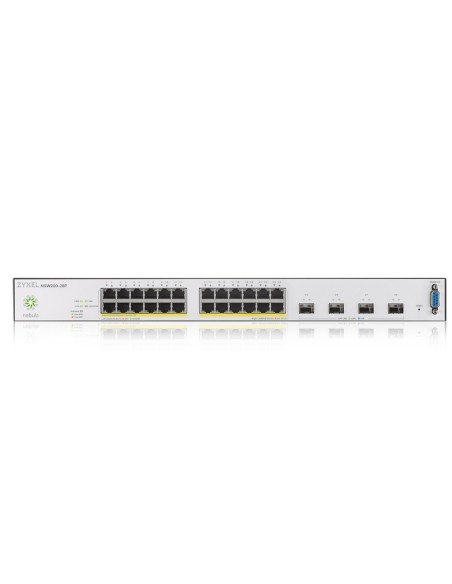 Zyxel NSW200-28P Gestito L2 Gigabit Ethernet (10 100 1000) Supporto Power over Ethernet (PoE) Nero, Grigio
