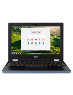 Acer Chromebook 11 CB3-131-C76R 29,5 cm (11.6") HD Intel® Celeron® 4 GB DDR3L-SDRAM 32 GB eMMC Chrome OS Nero, Blu