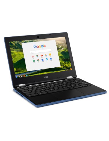 Acer Chromebook 11 CB3-131-C76R 29,5 cm (11.6") HD Intel® Celeron® 4 GB DDR3L-SDRAM 32 GB eMMC Chrome OS Nero, Blu