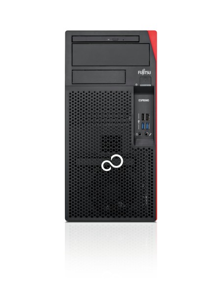 Fujitsu ESPRIMO P557 E85+ DDR4-SDRAM G3930 Desktop Intel® Celeron® G 4 GB 1000 GB HDD PC Nero