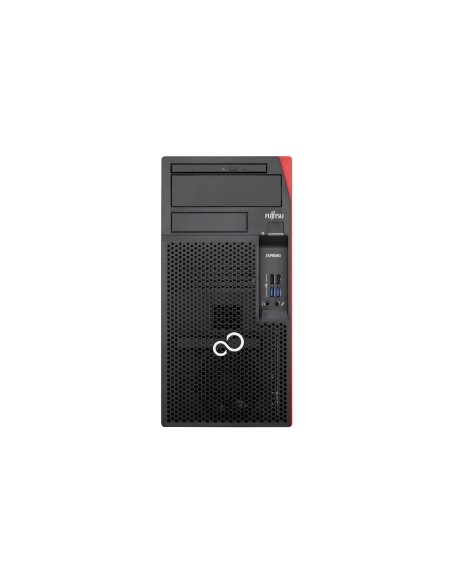 Fujitsu ESPRIMO P557 DDR4-SDRAM G4560 Desktop Intel® Pentium® G 4 GB 1000 GB HDD PC Nero, Rosso