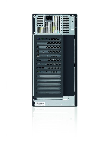 Fujitsu ESPRIMO P557 DDR4-SDRAM G4560 Desktop Intel® Pentium® G 4 GB 1000 GB HDD PC Nero, Rosso