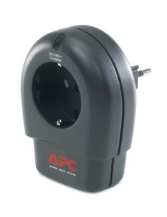 APC Essential SurgeArrest 1 outlet with Phone Protection 230V Italy Nero 1 presa(e) AC