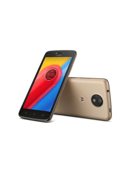Motorola Moto C 12,7 cm (5") Doppia SIM Android 7.0 4G Micro-USB 1 GB 16 GB 2350 mAh Oro