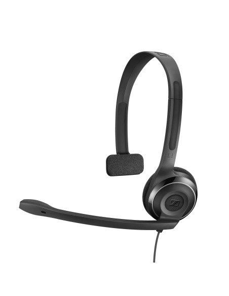 Sennheiser PC 7 USB Auricolare Cablato A Padiglione Ufficio USB tipo A Nero