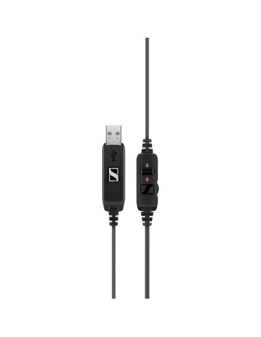 Sennheiser PC 8 USB Auricolare Cablato A Padiglione Ufficio Nero