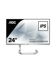 AOC PDS241 Monitor PC 61 cm (24") 1920 x 1080 Pixel Full HD LED Argento