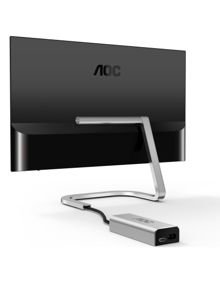 AOC PDS241 Monitor PC 61 cm (24") 1920 x 1080 Pixel Full HD LED Argento