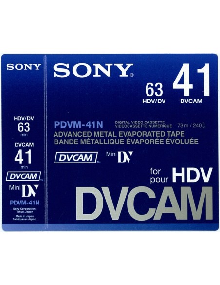 Sony PDVM-41N Videocassetta 41 min 1 pz