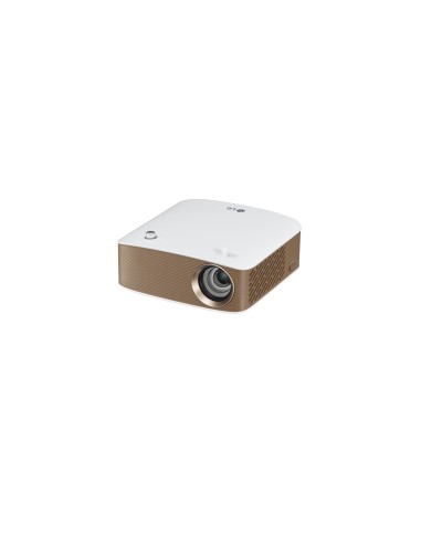 LG PH150G videoproiettore Proiettore portatile 130 ANSI lumen LCOS 720p (1280x720) Oro, Bianco