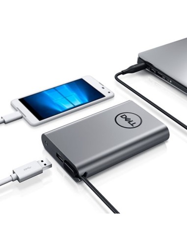 DELL 450-AGHK Ioni di Litio 12800 mAh Nero, Argento