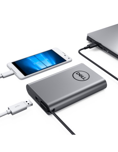 DELL PH45W17-CA batteria portatile Ioni di Litio 12800 mAh Nero, Argento