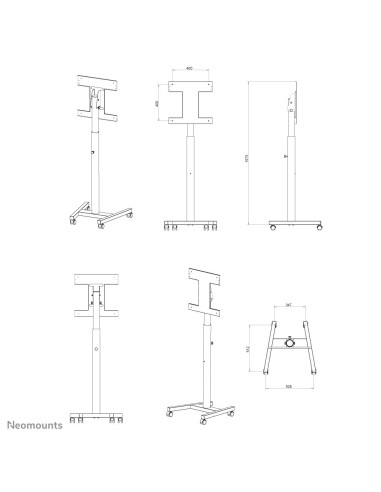 Neomounts by Newstar Mobiletto portatile per TV