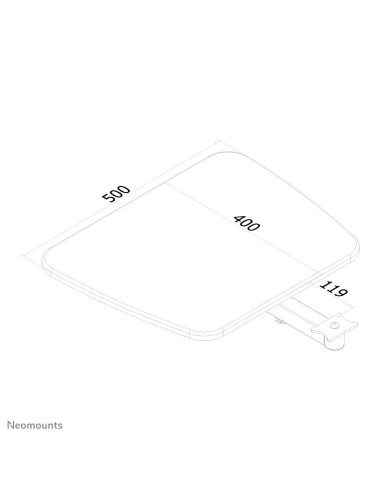 Neomounts by Newstar Supporto per mobile per televisore al plasma
