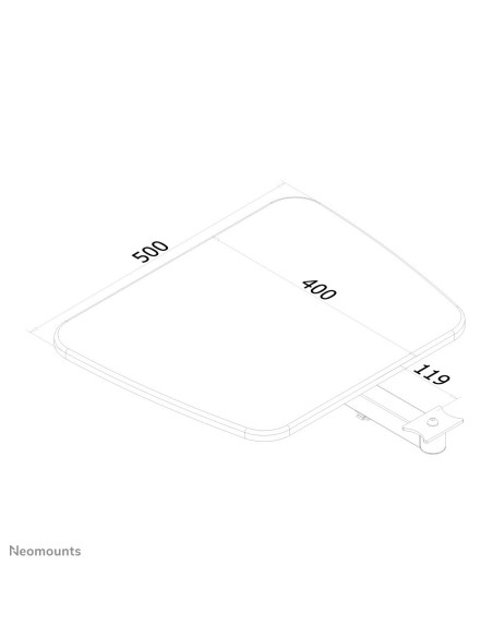 Neomounts by Newstar Supporto per mobile per televisore al plasma