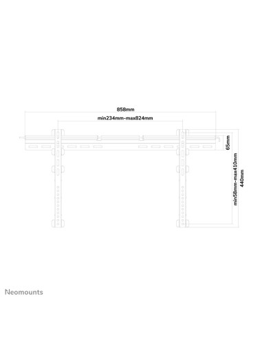 Neomounts by Newstar Supporto a parete per TV