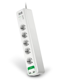 APC PM5U-GR protezione da sovraccarico Bianco 6 presa(e) AC 230 V 1,83 m 2