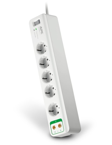 APC PM5V-GR protezione da sovraccarico Bianco 5 presa(e) AC 230 V 1,83 m