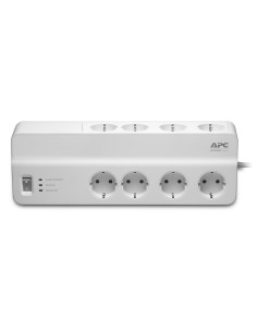 APC SurgeArrest Essential Bianco 8 presa(e) AC 230 V 2 m