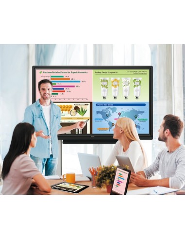 Sharp PN-70TW3 monitor touch screen 177,8 cm (70") 1920 x 1080 Pixel Nero