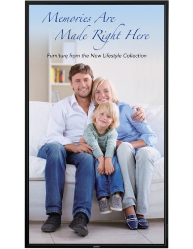 Sharp PN-E803 Pannello piatto per segnaletica digitale 2,03 m (80") LCD 470 cd m² Full HD Nero