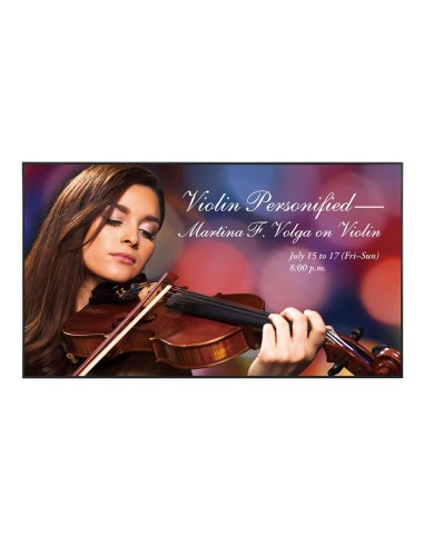 Sharp PN-R556 visualizzatore di messaggi Pannello piatto per segnaletica digitale 139,7 cm (55") LCD 700 cd m² Full HD Nero