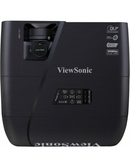 Viewsonic Pro7827HD videoproiettore Proiettore a raggio standard 2200 ANSI lumen DLP 1080p (1920x1080) Compatibilità 3D Nero