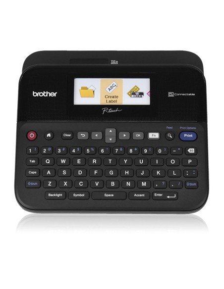 Brother PT-D600VP stampante per etichette (CD) Trasferimento termico 180 x 360 DPI Cablato TZe QWERTY