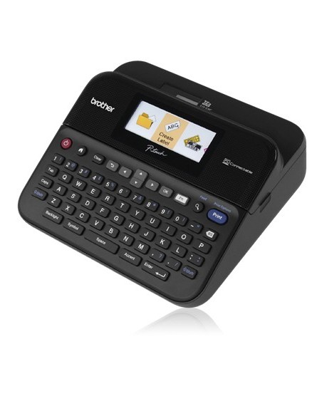 Brother PT-D600VP stampante per etichette (CD) Trasferimento termico 180 x 360 DPI Cablato TZe QWERTY