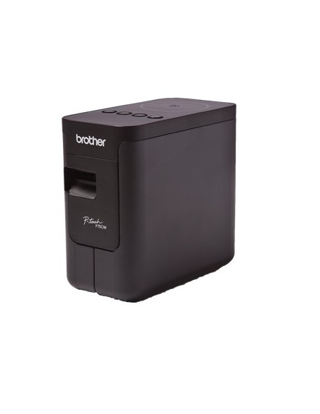 Brother PT-P750W + 4Tze stampante per etichette (CD) Trasferimento termico 180 x 360 DPI Con cavo e senza cavo HSE TZe