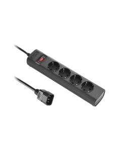APC PZ42I-GR unità di distribuzione dell'energia (PDU) 4 presa(e) AC Nero 2