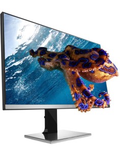 AOC Q2577PWQ LED display 63,5 cm (25") 2560 x 1440 Pixel Quad HD Nero, Argento 2
