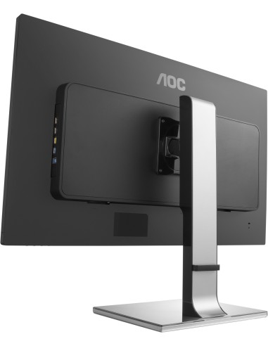AOC Q2577PWQ LED display 63,5 cm (25") 2560 x 1440 Pixel Quad HD Nero, Argento