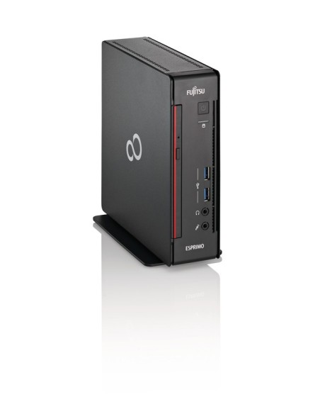 Fujitsu ESPRIMO Q556 2 DDR4-SDRAM i3-7100T mini PC Intel® Core™ i3 8 GB 256 GB SSD Windows 10 Pro Nero