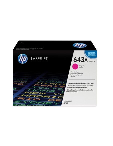 HP Cartuccia Toner originale magenta LaserJet 643A