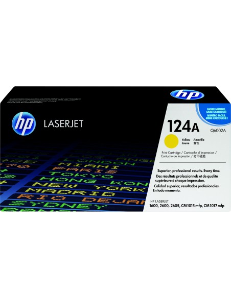 HP Cartuccia Toner originale giallo LaserJet 124A